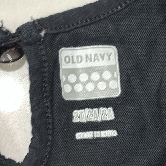 Old Navy | Girls Black Tank Top Blouse High Low - Picture 5 of 9